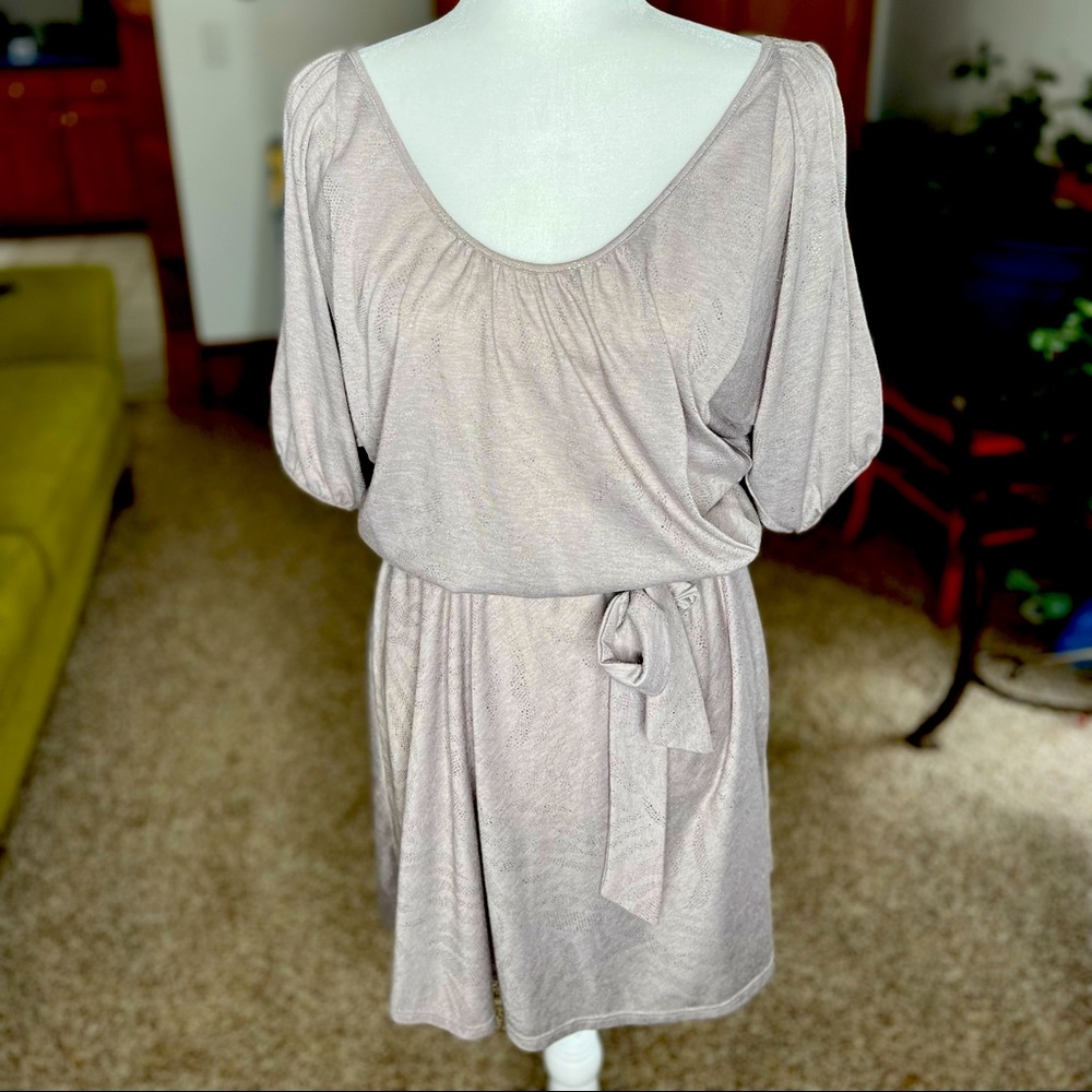 Drew Mini Dress Balloon Sleeves Size Medium
